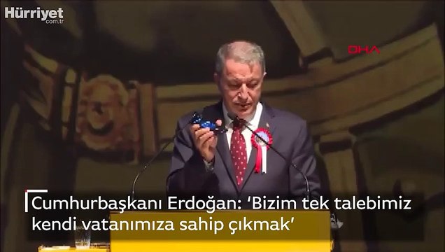 Cumhurbaşkanı Erdoğan: ‘Bizim tek talebimiz kendi vatanımıza sahip çıkmak’