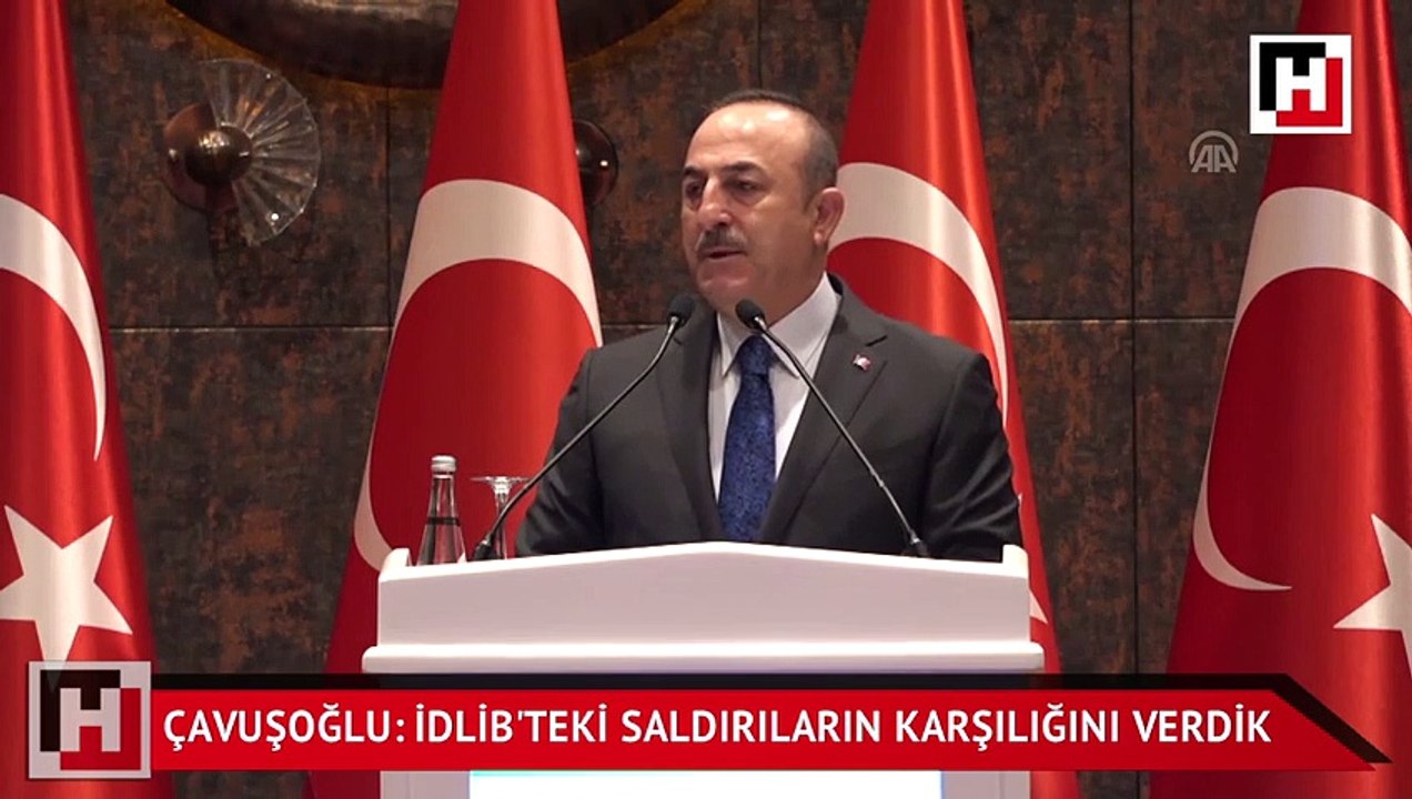 Çavuşoğlu: Bize yönelik saldırıları tolere etmemiz mümkün değil. Karşılığını verdik