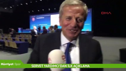 Servet Yardımcı'dan ilk açıklama