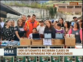 Bricomiles reciben  herramientas para la recuperación de cinco escuelas en Mérida