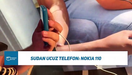 Nokia'dan neredeyse sudan ucuz telefon: Nokia 110