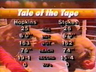 Bernard Hopkins vs James Stokes (28-08-1992) Full Fight