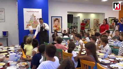 Öğrenciler şaşırdı...Yemekhanede ilk gün operası