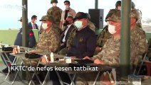 KKTC'de nefes kesen tatbikat