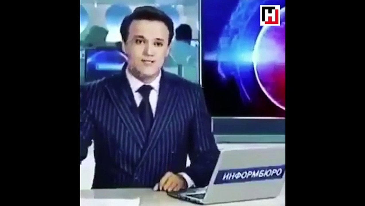Çok acayip konuşan spiker!