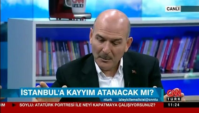 İçişleri Bakanı Süleyman Soylu'dan İstanbul ve Ankara için kayyım açıklaması