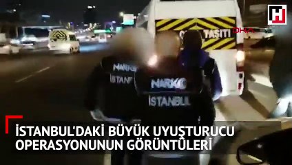 Bakan Soylu'nun duyurduğu operasyonun görüntüleri