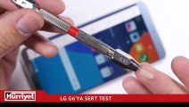 LG G6'ya işkence testi: Başına neler geldi neler?