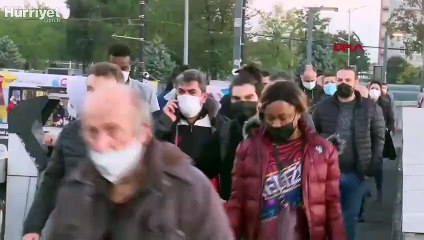 Metrobüste akşam saatlerinde yoğunluk yaşandı