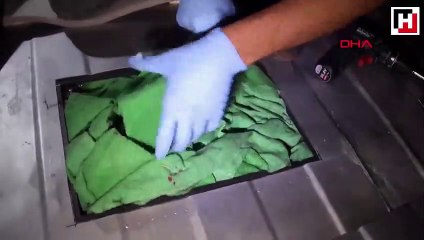 İstanbul'daki uyuşturucu operasyonları kamerada