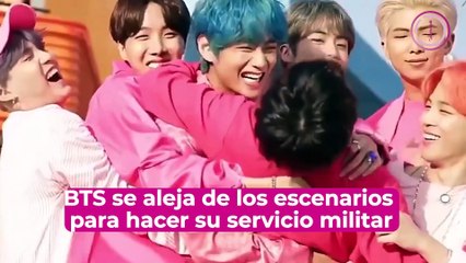 #BTS se aleja de los escenarios para hacer su servicio militar