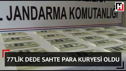 77’lik dede sahte para kuryesi çıktı