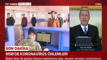 Son dakika... Bakan Akar'dan önemli açıklamalar