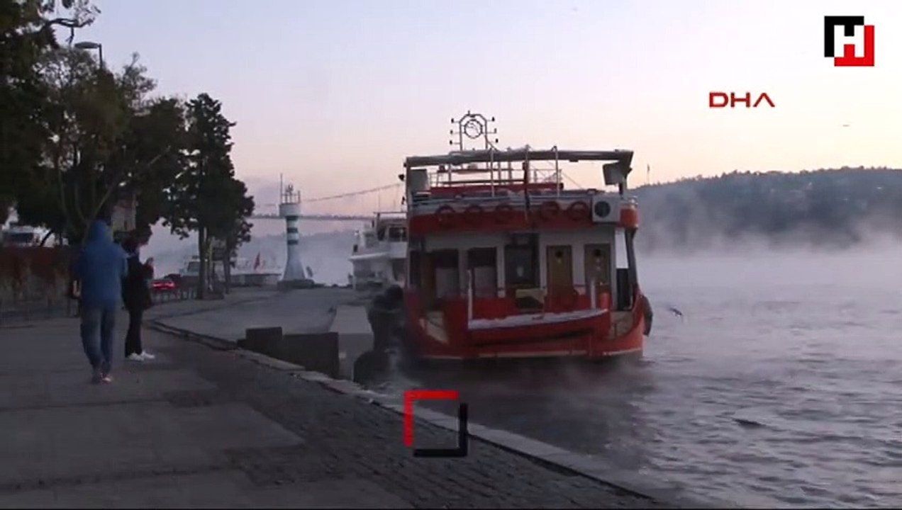 Boğazda eşsiz manzara