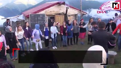 Huser Yaylası'na büyük ilgi