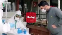 İzmir'de sokakta koronavirüs testi şaşkına çevirdi