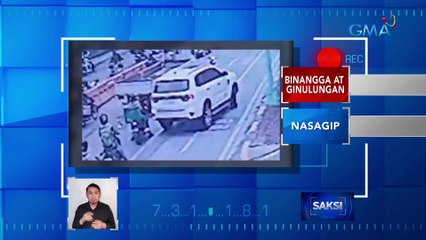 LTO enforcer, napilayan matapos banggain at gulungan umano ng SUV | Saksi