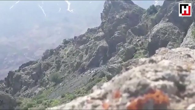 Pençe Harekatı'nda ele geçirilen mühimmat böyle imha edildi