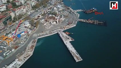 Son hali ilk kez havadan görüntülendi