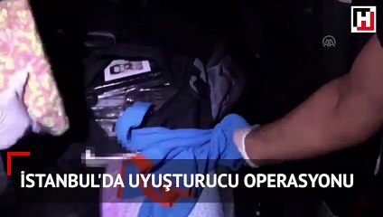 İstanbul'daki uyuşturucu operasyonunda şaşırtan fotoğraf