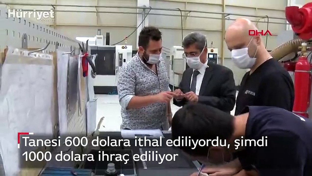 Tanesi 600 dolara ithal ediliyordu, şimdi 1000 dolara ihraç ediliyor