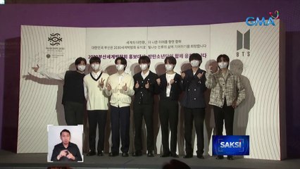 BTS, inanunsyong papasok sila sa mandatory military service; Jin, mauunang mag-enlist | Saksi