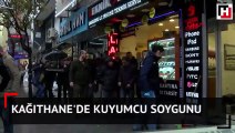 Kağıthane'de kuyumcu soygunu