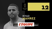 Mahrez pointe à 12e place - Foot - Ballon d'Or