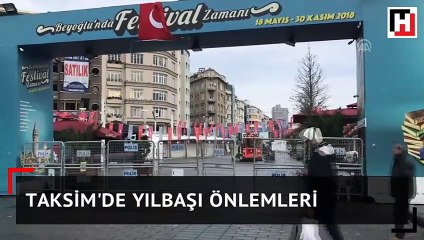 Taksim Meydanı'na yerleştirildi... Anlık görüntü geçecek