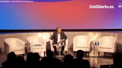 Zapatero alerta de una "peligrosa" pendiente en el incremento del gasto en defensa