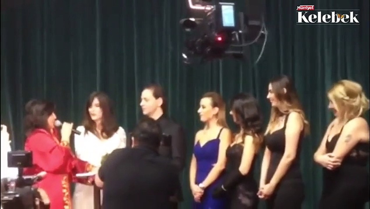 Kaan Tangöze ile Kıvılcım Ural'ın nikah görüntüleri