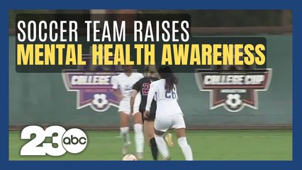 Stanford women's soccer team brings awareness to mental health