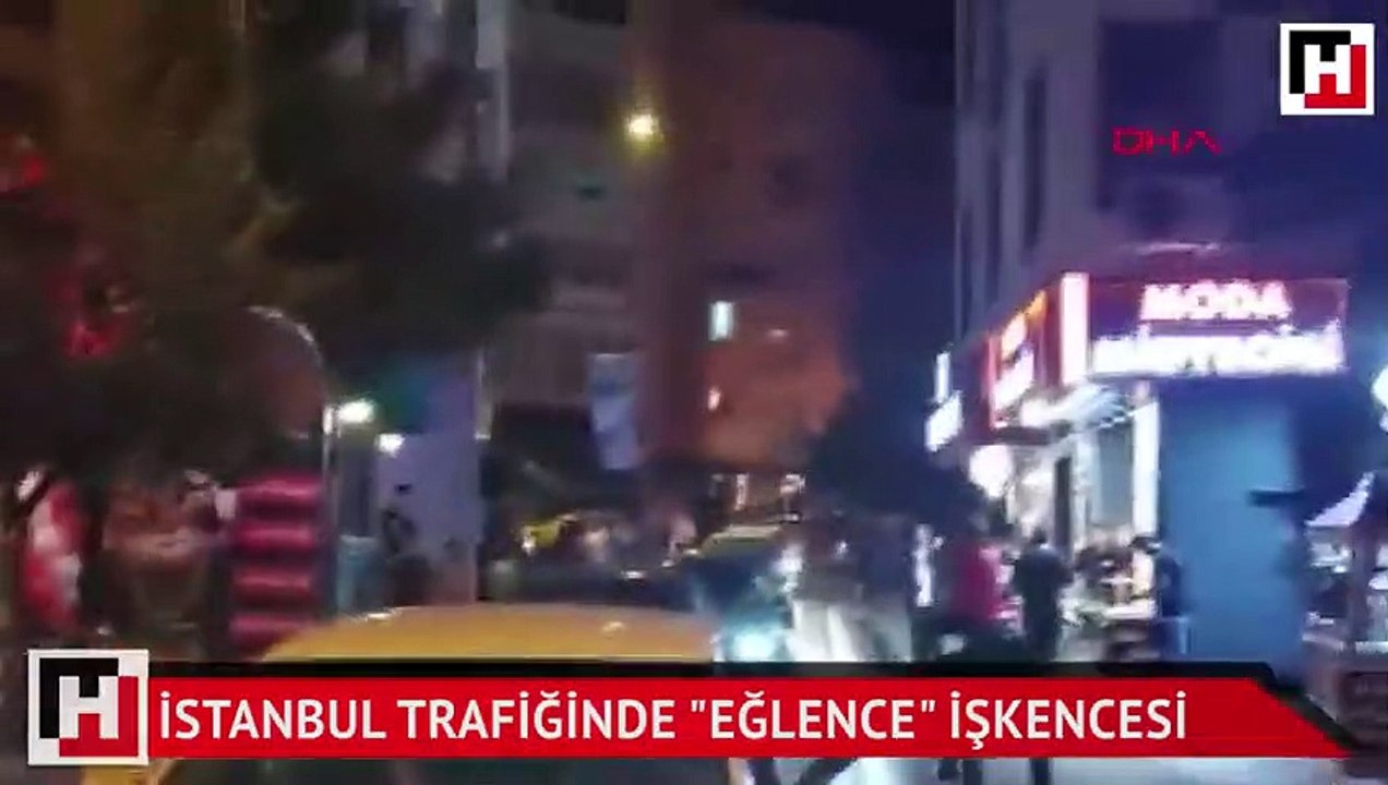 İstanbul trafiğinde "eğlence" işkencesi