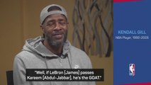 LeBron behind Kareem and Jordan in NBA GOAT list - Kendall Gill