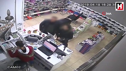 Karı koca tırnakçılar kamerada