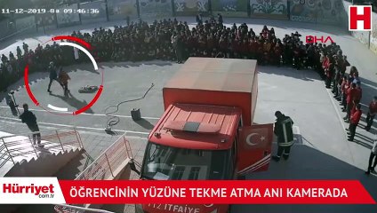 Öğrencinin yüzüne tekme atan okul müdürüne dava