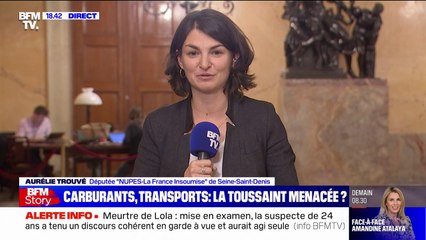 Aurélie Trouvé (Nupes-LFI): "Il est temps d'avoir une hausse du Smic et une taxation des surprofits"
