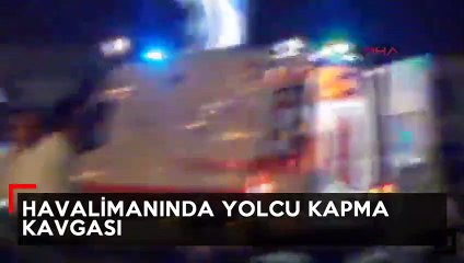 Sabiha Gökçen Havalimanı’ında yolcu kapma kavgası: 5 Yaralı