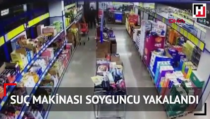 İstanbul'da markette kâbus dakikaları