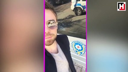Ünlü şarkıcı Murat Dalkılıç'tan polislere sürpriz ziyaret