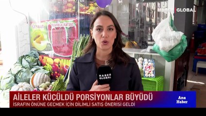 Gıda israfına 'dilim' önerisi