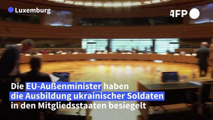 Ausbildung von 15.000 ukrainischen Soldaten in der EU besiegelt