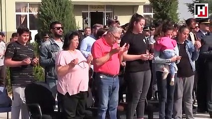 Şehit astsubay Harmankaya'nın cenazesi memleketi İzmir'e gönderildi