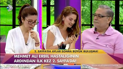 Mehmet Ali Erbil'in kızıyla duygusal anları