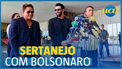 Leonardo e Gusttavo Lima declaram apoio a Bolsonaro