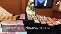 Şüpheli koliler harekete geçirdi.... Sarıyer'de rezidansa baskın