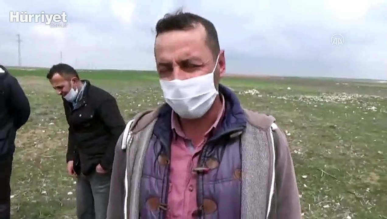 Konya'da 1 metre çapında, 2 metre derinliğinde obruk oluştu