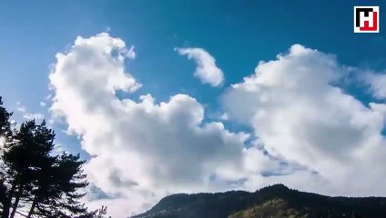 Yeşilin her tonunun içinde muhteşem bir manzara…