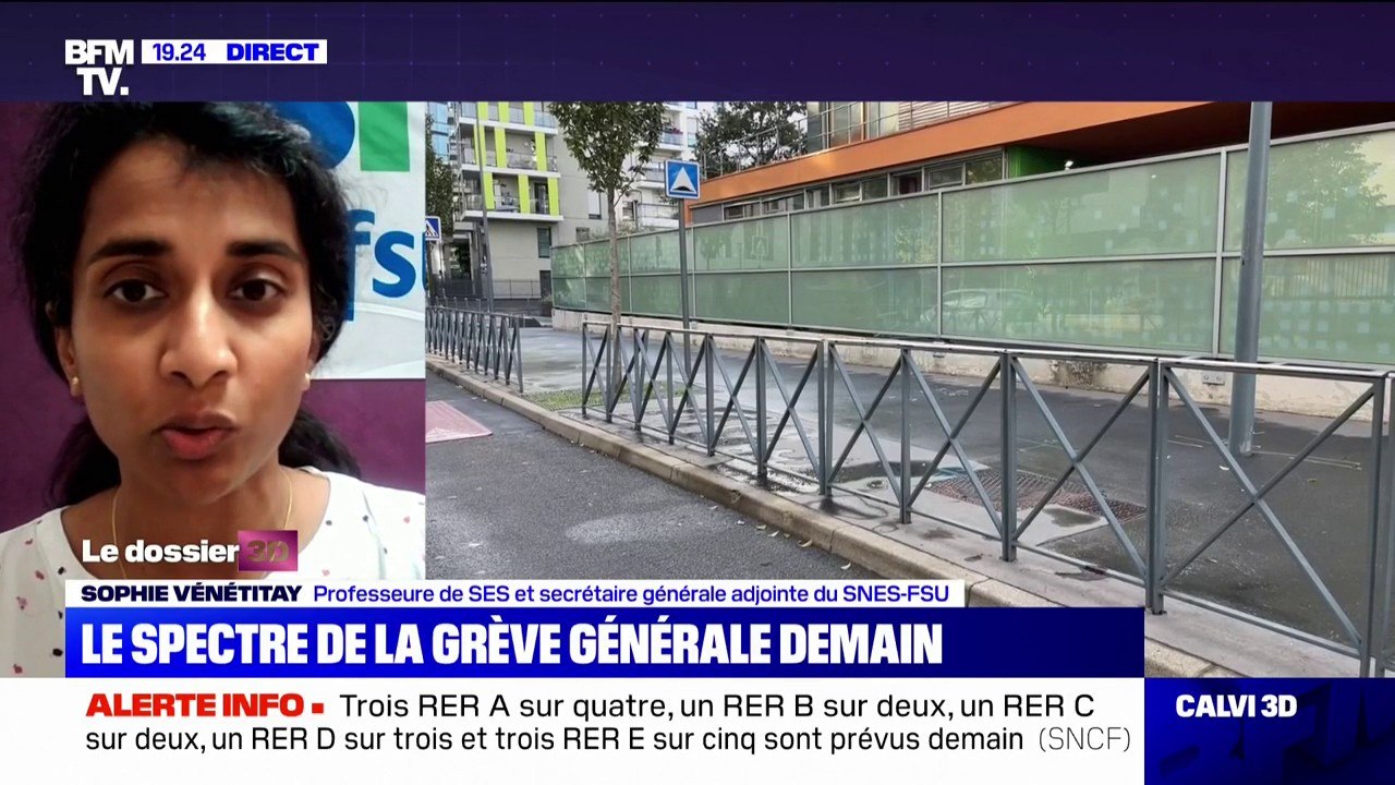 Sophie Vénétitay (SNES-FSU): "Il faut que le gouvernement prenne la mesure de ce qui se joue en matière de salaires dans l'Éducation nationale"
