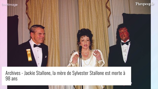 Sylvester Stallone : Sa mère Jackie savait lire dans les fesses, explications...